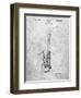 Conn a Melody Saxophone Patent-Cole Borders-Framed Art Print