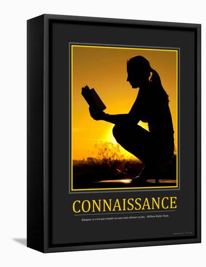 Connaissance (French Translation)-null-Framed Stretched Canvas