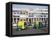 Connaught Place, New Delhi, India, Asia-Wendy Connett-Framed Stretched Canvas