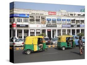 Connaught Place, New Delhi, India, Asia-Wendy Connett-Stretched Canvas