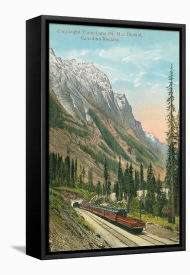 Connaught Tunnel, Mt. Macdonald, Canadian Rockies-null-Framed Stretched Canvas