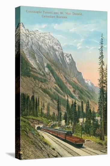 Connaught Tunnel, Mt. Macdonald, Canadian Rockies-null-Stretched Canvas