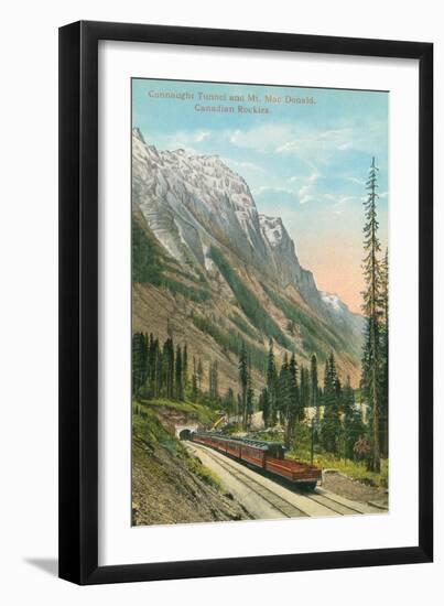 Connaught Tunnel, Mt. Macdonald, Canadian Rockies-null-Framed Art Print