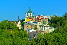 View of the Andrew's Descent in Kiev-connect1-Photographic Print