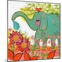 Connected - Elephant-Wyanne-Mounted Giclee Print