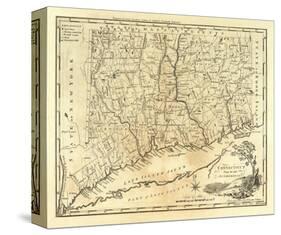 Connecticut, c.1795-Mathew Carey-Stretched Canvas