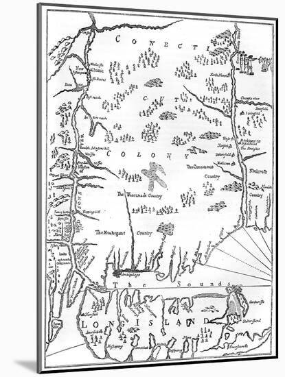 Connecticut, C17th Century-John Seller-Mounted Giclee Print