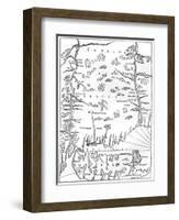 Connecticut, C17th Century-John Seller-Framed Giclee Print