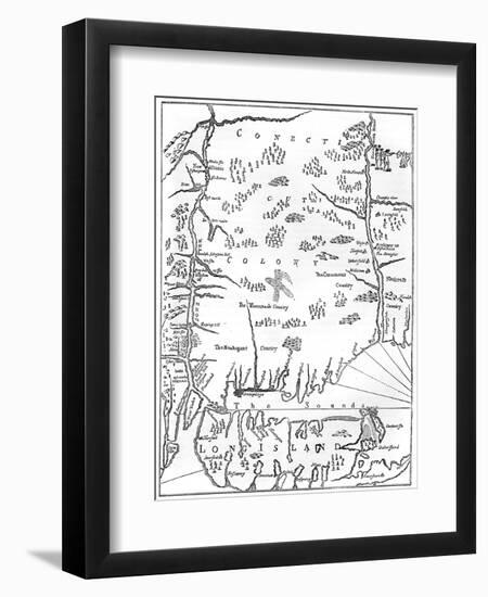 Connecticut, C17th Century-John Seller-Framed Giclee Print