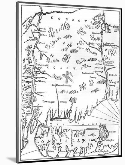 Connecticut, C17th Century-John Seller-Mounted Giclee Print