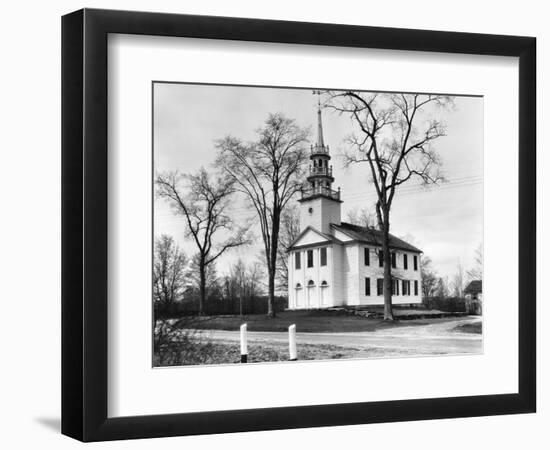Connecticut Church-E.S. Shipp-Framed Photographic Print