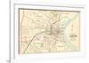 Connecticut: Hartford, Central, c.1893-null-Framed Art Print