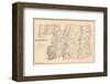 Connecticut: Hartford County North, c.1893-null-Framed Art Print