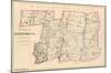 Connecticut: Hartford County North, c.1893-null-Mounted Art Print