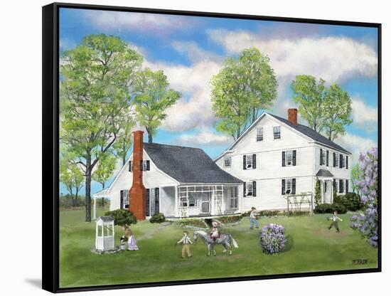 Connecticut Home Stead-Bob Fair-Framed Stretched Canvas