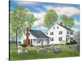 Connecticut Home Stead-Bob Fair-Stretched Canvas