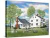 Connecticut Home Stead-Bob Fair-Stretched Canvas