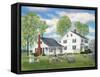 Connecticut Home Stead-Bob Fair-Framed Stretched Canvas