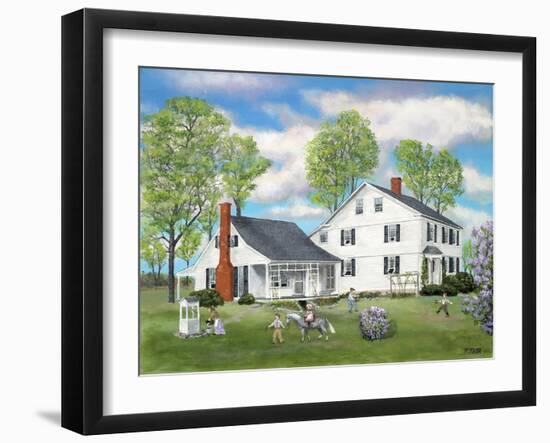 Connecticut Home Stead-Bob Fair-Framed Giclee Print