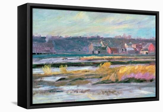 Connecticut Marshes, C1868-1917-Walter Clark-Framed Stretched Canvas