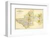 Connecticut: New Haven County North, c.1893-null-Framed Art Print