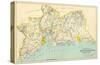 Connecticut: New Haven County South, c.1893-null-Stretched Canvas