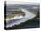 Connecticut River at Dawn As Seen From South Sugarloaf Mountain, Deerfield, Massachusetts, USA-Jerry & Marcy Monkman-Stretched Canvas