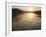 Connecticut River in Montague, Massachusetts at Sunrise on a Frosty Morning-John Nordell-Framed Photographic Print