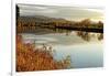 Connecticut River Tranquil Autumn Scenic Vista-George Oze-Framed Photographic Print