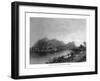 Connecticut, View of Mount Tom from the Connecticut River-Lantern Press-Framed Art Print