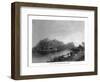 Connecticut, View of Mount Tom from the Connecticut River-Lantern Press-Framed Art Print