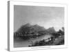 Connecticut, View of Mount Tom from the Connecticut River-Lantern Press-Stretched Canvas