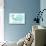 Connecticut - Whale - Teal - Coastal Icon-Lantern Press-Stretched Canvas displayed on a wall