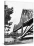 Connel Ferry Bridge-Fred Musto-Stretched Canvas