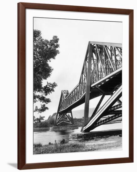 Connel Ferry Bridge-Fred Musto-Framed Photographic Print