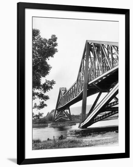 Connel Ferry Bridge-Fred Musto-Framed Photographic Print