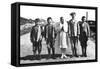 Connemara Children, Ireland-null-Framed Stretched Canvas