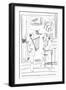 "Connie and I have broken through to a new  level.  We're divorced." - New Yorker Cartoon-Richard Cline-Framed Premium Giclee Print