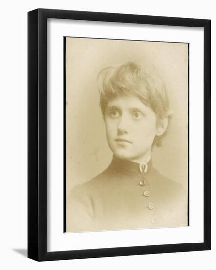 Connie Gilchrist English Actress as a Young Girl-null-Framed Photographic Print