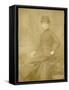 Connie Gilchrist English Actress in Her Riding Clothes-null-Framed Stretched Canvas