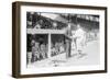 Connie Mack Opens the Game in 1919-null-Framed Art Print