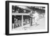 Connie Mack Opens the Game in 1919-null-Framed Art Print