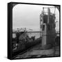 Conning Tower of a Mine-Laying German U-Boat, World War I, 1914-1918-null-Framed Stretched Canvas