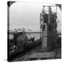 Conning Tower of a Mine-Laying German U-Boat, World War I, 1914-1918-null-Stretched Canvas