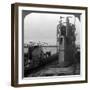 Conning Tower of a Mine-Laying German U-Boat, World War I, 1914-1918-null-Framed Photographic Print