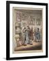Connoisseurs Examining a Collection of George Morland’S, Published by Hannah Humphrey, 1807-James Gillray-Framed Giclee Print