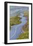 Connor pass, Dingle peninsula, County Kerry, Munster province, Ireland, Europe.  Bending road leadi-Marco Bottigelli-Framed Photographic Print