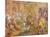 Conquest of a Turkish Town by the Venetians-Antonio Vassilacchi-Mounted Giclee Print