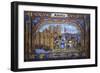 Conquest of Almeria, Glazed Tiles of Plaza De Espana, Seville, Andalusia, Detail, Spain-null-Framed Giclee Print