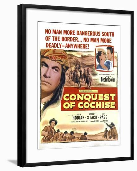 Conquest of Cochise-null-Framed Art Print